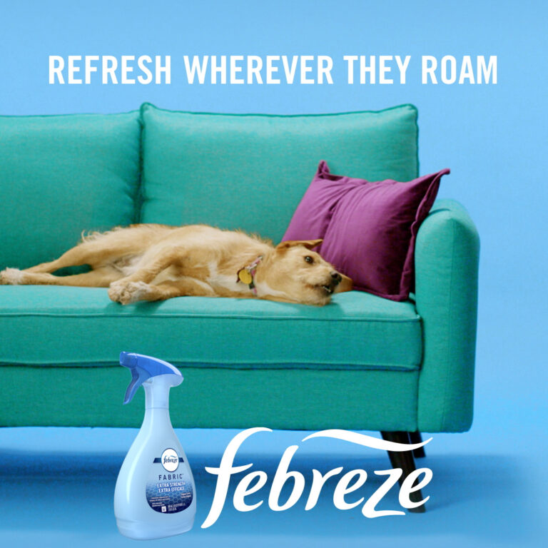 Febreze calls on dog owners to "Say Up to Your Pup" during AdoptADog