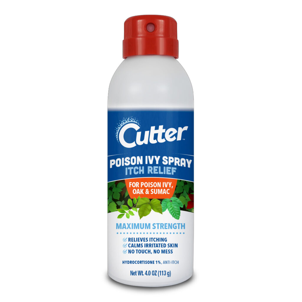 New Poison Ivy Itch Relief Spray From Cutter